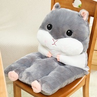 High-quality Hamster Chair One-Piece Cushion Chair Cushion Seat Cushion Backrest/Cushion office sedentary cushion one chair cushion ass cushion thickened cushion student dormitory