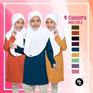 RZ CLO❤️ JERSI MUSLIMAH Kanak-kanak❤️baju Sukan Muslimah Kanak-Kanak/ Plain Jersi / jersi Kosong / T