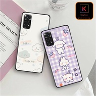 Redmi Note 11 Pro - Redmi Note 11 Pro 5G Case - Redmi Note 11 Pro+ 5G International Version - Bear &amp; Rabbit Print Case