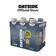 OATSIDE Protein Vanilla Oat Milk 250ml x 6- 20g Protein Drink 3000mg BCAA Dairy Free