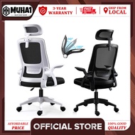 Muha1 Mesh Office Chair Ergonomic Office Chair with Headrest Office Chair with Lumbar Support