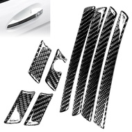 Bright 3D Real Carbon Fiber Outer Handle Patch 08-14 W204 C300 C63 C250