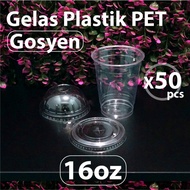 16 Oz Pet Plastic Cup - Gosyen Brand - Ice Juice Coffee Cup