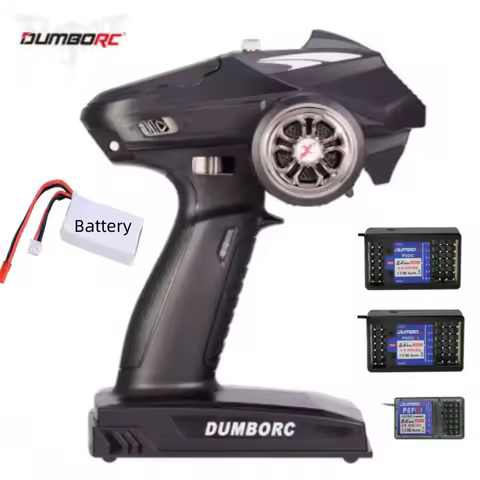 DUMBORC DIY RC Radio Controller Transmitter X6 6CH 2.4G with Mixed Mode P6F/P6FG/P6DC Receiver for R