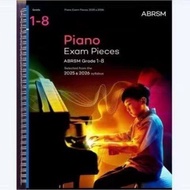 Syllabus - New  ABRSM Piano Exam Pieces 2025 &2026  Physical Book  Grade 12345678 【 reprinted versio