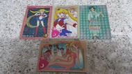 美小女戰士，4張閃卡，日版，全新，1，荔景交收，7-11等