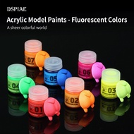 DSPIAE Acrylic Paint Water-base Fluorescent Colors for Military Model Hobby