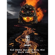 [Monster Day Group] Hundred Cats Red Lotus Mini Taiwan 99 Ink Gold Edition