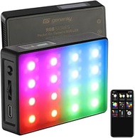 GENARAY Pocket RGB Video Light Panel |3.7 VDC, 2500mAh Li-ion Rechargeable Battery| High CRI and TCL
