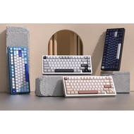 Womier RD75 Pro Mechanical Aluminum Keyboard Quick Release 75% QMK/VIA Wireless 3 Modes Keyboard Mec
