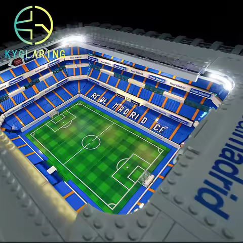 Kyglaring Led Lighting Set for LEGO Creator 10299 Real Madrid Santiago Bernabéu Stadium Building Blo