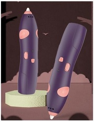 兒童3d立體打印筆, 3D打印筆, 低溫, USB充電, 兒童創意繪畫塗鴉筆