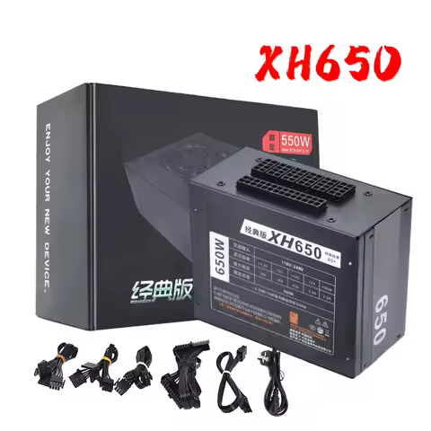 Genuine new SFX650 for SFX Full Modular 80plus Bronze 550W Power Supply XH650 550W FSP MS450 Working