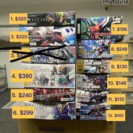 🦐雪梨紙 玩具～ 高達模型 Bandai  多款熱門高達模型 RG 1/144, MGSD, MG 1/100, 00Q, KA,  Seed gundam