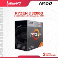 AMD Ryzen 3 3200G Processor | 4 Cores, 4 Threads | AM4 (Box)