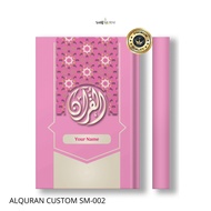 Pure Sari - Custom Quran Name Translation Latin Words A5 A6 Wedding Gift SM-002