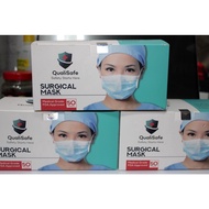 ✺◘QualiSafe Surgical Mask 50pcs Masks FDA approved