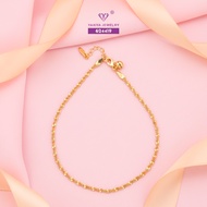 Yaxiya Women's Anklet 18K Gold Plated Jewelry 695