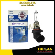 HB3 9005 65W 12V Halogen Headlamp Bulb High Beam Mentol Kereta 3000K (1PC)