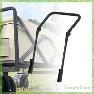 [BaositybbMY] Folding Wagon Push Handle Foldable Wagon Handle Attachment for Camping Wagon