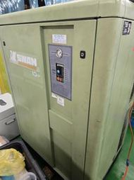 中古10馬力天鵝牌+2.2馬力日本空壓機，乾燥機，氣桶。每年有保養，5萬桃園自取。