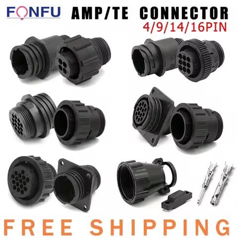 1/5/20Sets 4P/9P/14/16Pin AMP/TE Type SMEMA Auto Sensor Plug Socket SMT Connector 183079 182645 1829