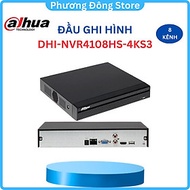 Đầu ghi hình IP 8 kênh DAHUA DHI-NVR4108HS-4KS3 - Hàng chính hãng