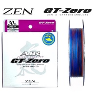 ZEN GT Zero Air X8 PE Braid Line Braided 150YDS 300YDS Hi Vis Multicolor