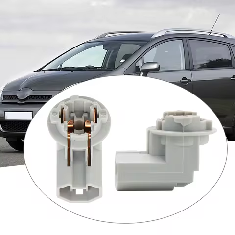 1 Pair Left & Right Side License Plate Light Adapter Number Plate Lamp Holder for Corolla E12 Coroll