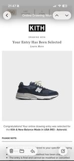 US10 Kith x New Balance 993 Asteroid 聯名款