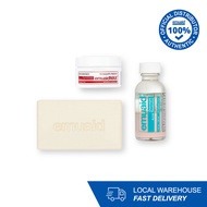 [Official Seller] EMUAID® Acne Erasing Trio - Therapeutic Moisture Bar + EMUAIDMAX + Overnight Acne Treatment