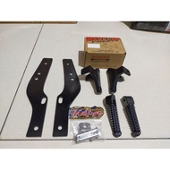 EGO FOOTREST with FOOTREST BRACKET SET FOR SNIPER 150/155