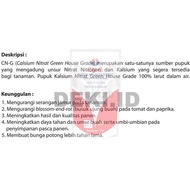 CNG Pak Tani 1 Kg Pupuk Kalsium Nitrat Calcium CN-G Kemasan Pabrik Hidroponik Green House Grade Caln