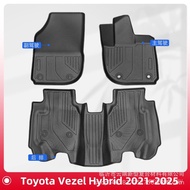 Suitable for Right Rudder 3D2021-2025 Material TPE Foot Pad All-Weather Honda VezelHonda I9I8