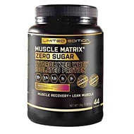 (HALAL) Muscle Matrix 100% Whey (1.3kg) 30 Servings - Whey Protein, Low Sugar, Lactose Free,Muscle M