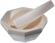 CoorsTek 60382 Contoured Alumina Mortar, unglazed Grinding Surface and Outside Bottom