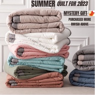 Cotton Blanket Quilt Comforter Set Queen Super Soft Quilt Comforter Single Washable Cotton Quilt Sel