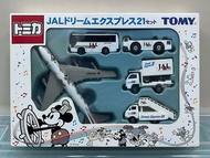 Tomy Tomica JAL Dream Express 21 set - Die Cast Metal Plane (2001)