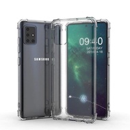 Anticrack Softcase Case Samsung A51 and Samsung A71 Clear Flexible Bestseller