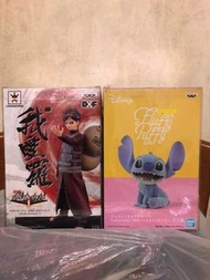 賣全新日版火影忍者罕見少有-我愛羅dxf 模型figure，全新fluffy puffy迪士尼史迪仔figure模型qposket