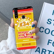 Cassing Untuk Samsung Galaxy A20s Fashion Case Gambar Smoke Rokok Terbaru [ Star Case88 ] - Promosi 