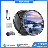 Neewer 49mm Variable ND Filter - ND2-32 (1-5 Stops) Precise Control Multicoated Optical Glass w/Lens