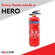 Falcon 1 KG Fire Extinguisher (1 Year Warranty)