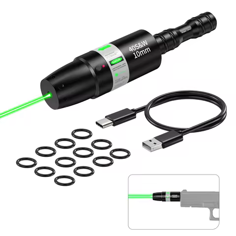 Cal.17.177/Cal.25/Cal.27/Cal6.5mm/Cal 7mm upgraded dual-purpose laser trainer, high-precision static