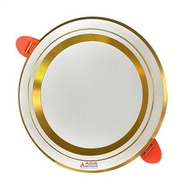 Genuine Asia Lighting M9CT M9CV ceiling recessed with white and gold border and removable aluminum b