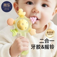 Teeth Hand Rattle Teether Baby Toys 0 to 6 Months Over Baby Newborns Can Bite Small Months Grip #G7.