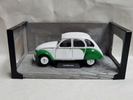 Limited Edition Car Model SOLIDO 1/18 CITROEN 2CV6 1985 CITROEN Car Model Alloy