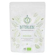 BitterLiebe® Teemanufaktur Herbal Treatment Organic Herbal Tea Loose 100 g with the Power of Bitter Substances, Bitter Herbs, Green Tea, Rose Hip and Much More, Approx. 70 Cups (100 g)
