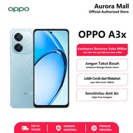HP OPPO A3x 4/64GB 4/128GB 6/128GB RAM 6GB+6GB Extended ROM 128GB OPPO Terbaru 2024 Garansi Resmi