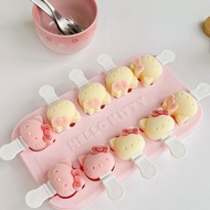 Hellokitty Popsicle Ice Cream Mold Food Grade Homemade Ice Silicone Ice Cream Ice Tray Sanrio Ice Tr